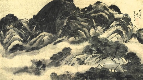 겸재 정선, 인왕제색도(仁王霽色圖), 1751년, 국보216호. [삼성미술관 리움 소장]