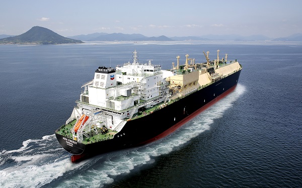 HD현대마린솔루션과 셰브론이 ‘저탄소 선박 개조 계약’을 16만 입방미터급 LNG운반선. [HD현대마린솔루션 제공]