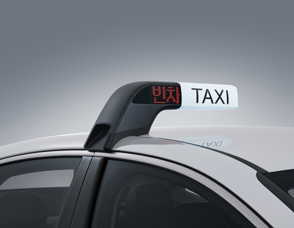 쏘나타 택시 쏘나타 택시 내장 스마트 택시 표시등 스마트 택시 표시등. [현대차 제공]
